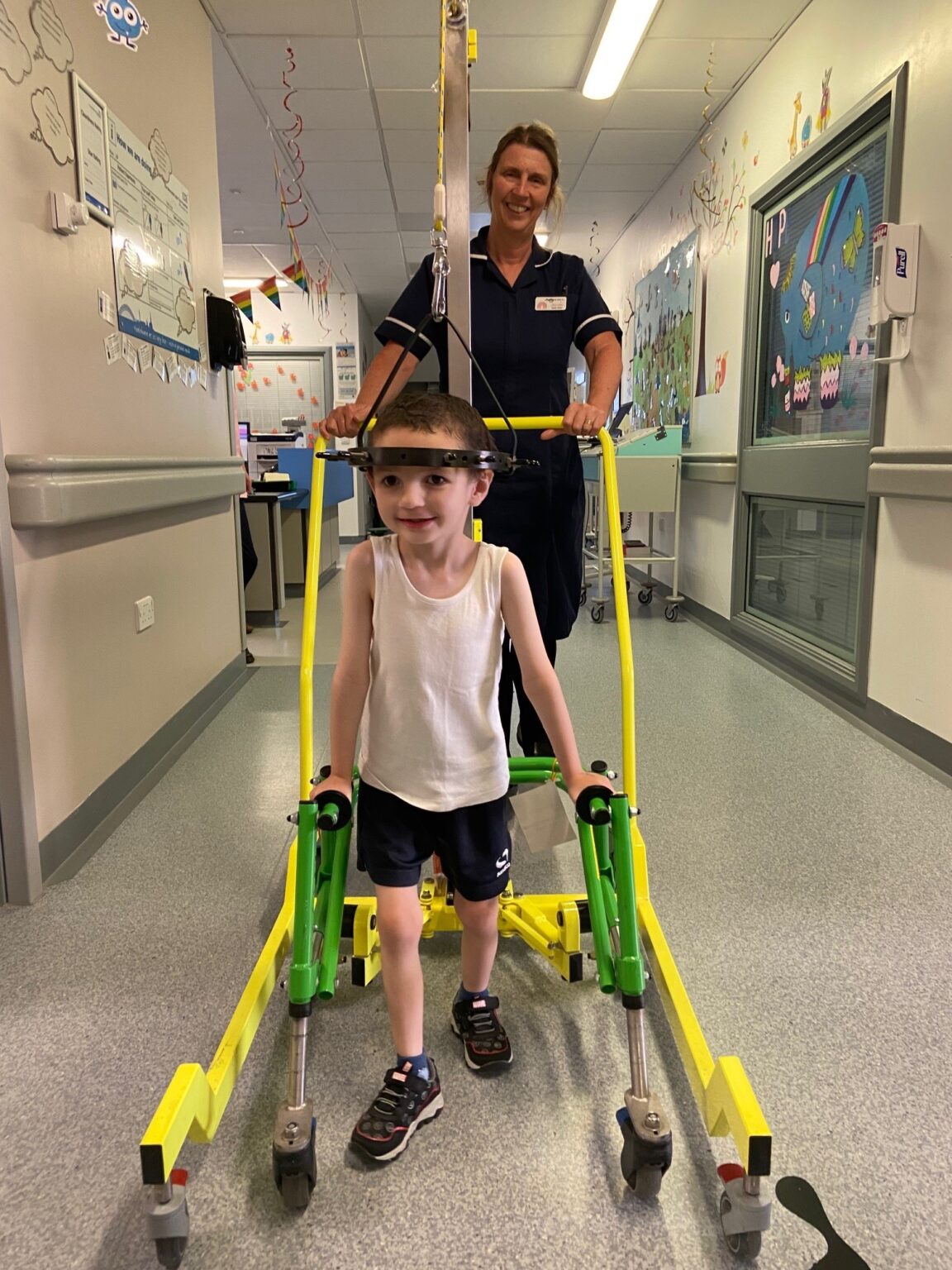 Halo gravity traction device Commercial Services at Newcastle Hospitals