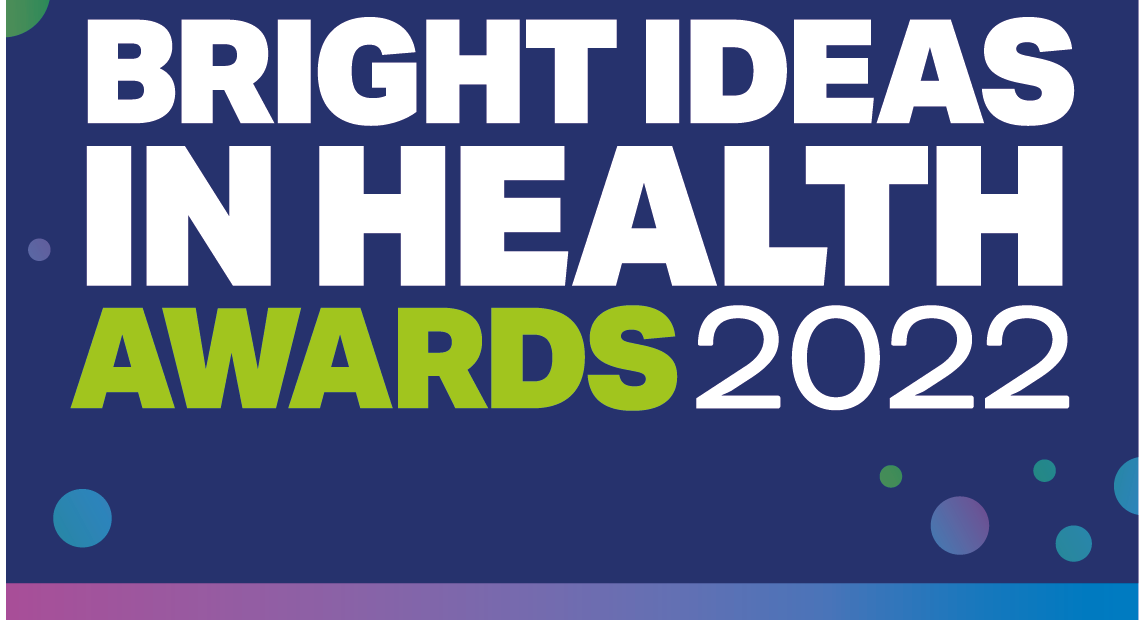 Image shows a flyer for Bright ideas in Health awards