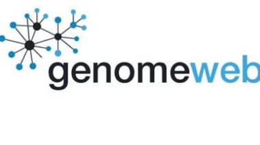 Image shows logo for Genomeweb